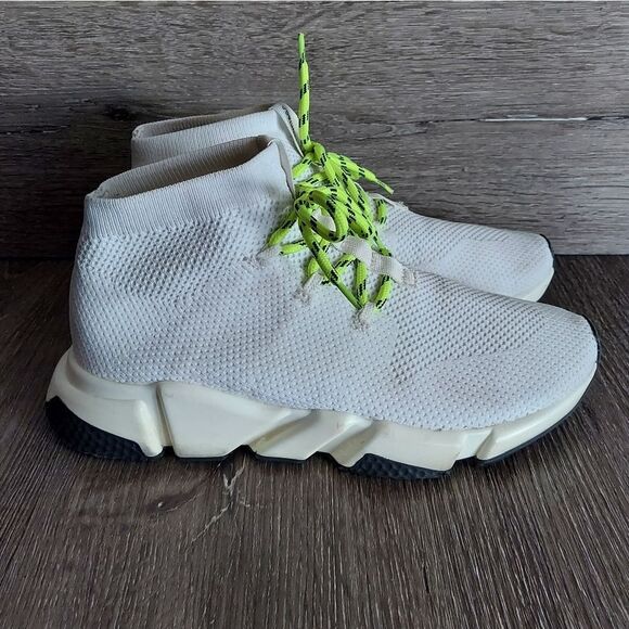 Balenciaga Speed Trainer Lace Up White Size 42 US 9